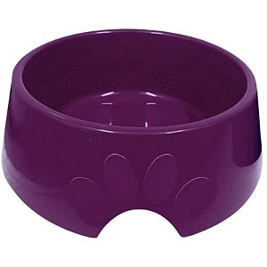Comedouro Plástico Pop Furacão Pet Tamanho 4 1900 ml Roxo