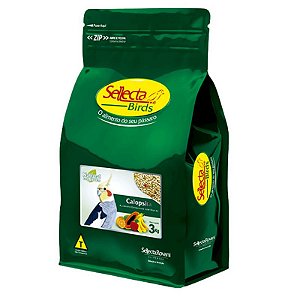 Extrusada Sellecta Rovani Calopsita Natural com Frutas 3kg