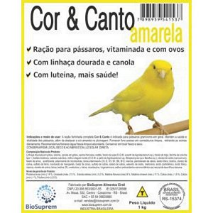 Farinhada Biosuprem Cor e Canto Amarela 10kg