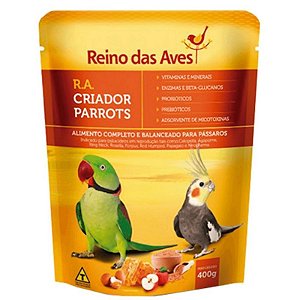 Farinhada Reino das Aves - RA Criador Parrots 400g