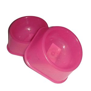 Porta Farinhada Tigela Italiano - Rosa Pink