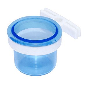 Porta Vitamina com Suporte - Grande - Azul - Toco Tucano