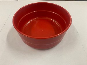 Porta Farinhada Tigela Redonda Grande - Animalplast - Vermelho