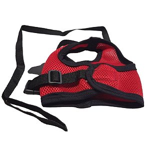 Guia Peitoral Confort Tamanho GG - Vermelho