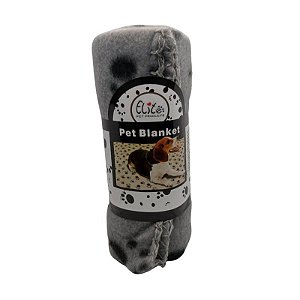 Manta Soft Pet Blanket P 60x70cm - Cinza