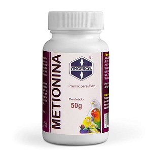 Metionina 50g - Amgercal