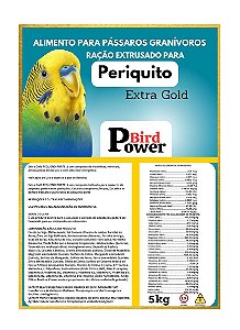 Extrusada Power Bird Periquito 5Kgs