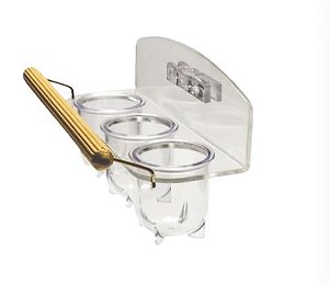 Comedouro Canto Clássico N3 Cristal