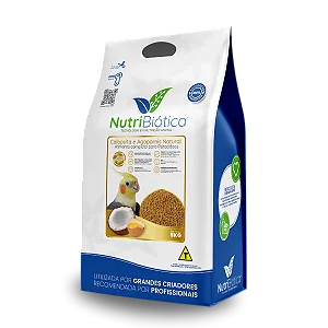 Extrusada - Calopsita Agapornis Natural - 5Kgs