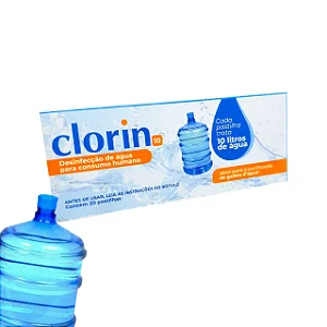 Clorin 10 - Pastilhas Para Agua Potavel  10 litros