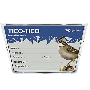 Placa de Identificação Tico Tico | Injetfour