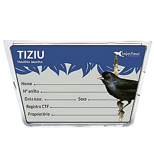 Placa de Identificação Tiziu | Injetfour