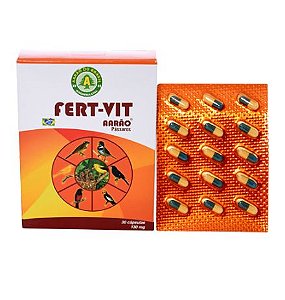 Fert-Vit AARÃO 130mg 30 Cápsulas | Comercial Penna Firme