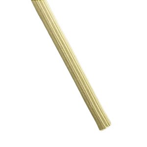 Poleiro de Madeira Frisada 33cm x 6mm 3 Unidades | Injetfour