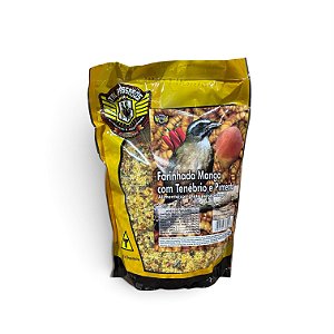 Farinhada Manga com Tenébrio e Pimenta Super Premium 500g | Tal Pássaros