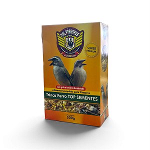 Mistura de Sementes Super Premium Trinca-ferro Grilo e Tenébrio 500g | Tal Pássaros