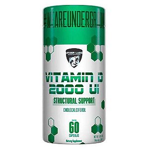 Vitamin D 2000 UI 60 Cápsulas - Under Labz Hard Nutrition