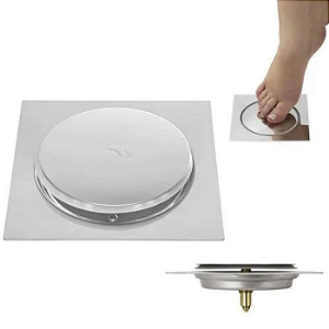 RALO CLICK INTELIGENTE DE AÇO INOX ACABAMENTO QUADRADO 10X10