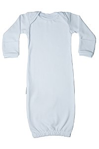 Primeiro Pijama - Manga Longa LIso Branco