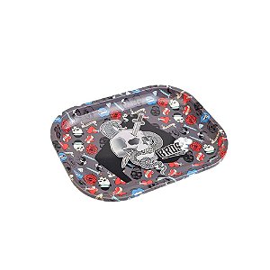 Bandeja Metal Bros Black Old School Pequena