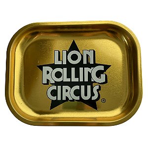 Bandeja Lion Rolling Circus - Gold Pequena