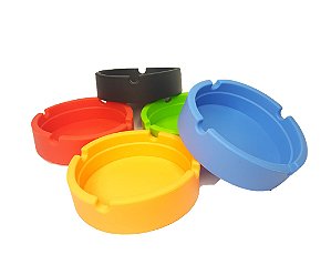 Cinzeiro de Silicone (Cores Variadas)