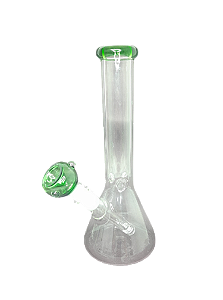 Bong de Vidro 25cm bocal gelo