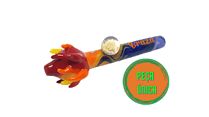 Piteira de vidro - Braza Flor - Collab Hippie Bong