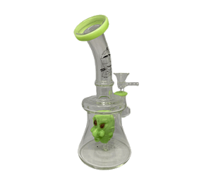 Bong de vidro Alien 18cm