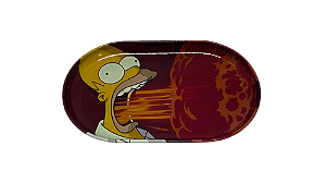 Mini Bandeja de metal - Homer