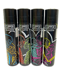 Clipper Colecionável - Loving Skulls 1