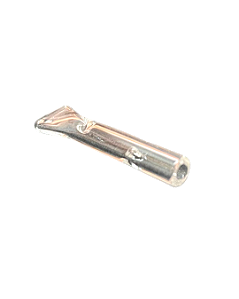 Piteira de vidro simples c/ Bocal  (3,8 x 0,6 cm)