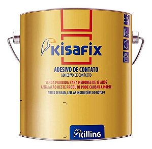 Cola Vinil PVC Kisafix Galão 3600ml