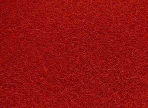 Carpete Agulhado Com Resina 7mm Vermelho a Metro - Largura 2m