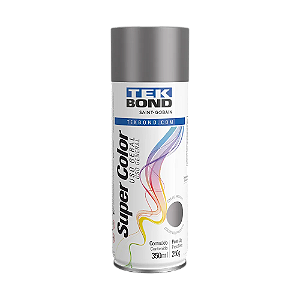 Tinta Spray Super Color Tekbond Grafite 350ml
