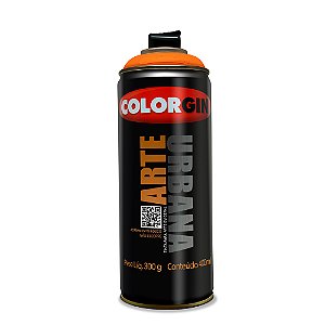 Tinta Spray Colorgin Arte Urbana Laranja 900 400ml