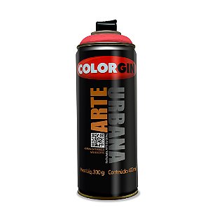 Tinta Spray Colorgin Arte Urbana Vermelho Ferrari 919 400ml