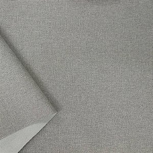 Tecido Impermeável Interno Linho Sopro Cinza Claro Prata