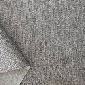 Tecido Impermeável Interno Linho Bravio Cinza Claro Prata