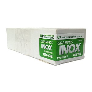 Grampo Inox Up Universo 80/08 2600 Unidades