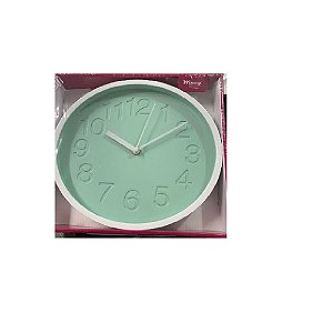 Relógio De Parede Decorativo Verde - Wincy