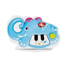 Brinquedo Musical Pianimais Elefantinho Azul - Zoop Toys