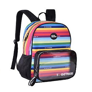 MOCHILA DE COSTA INFANTIL GATO GALÁCTICO GG3306J