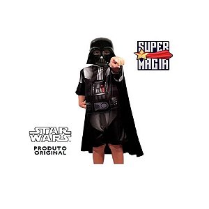 Fantasia Infantil Darth Vader Star Wars Tamanho M - Novabrink
