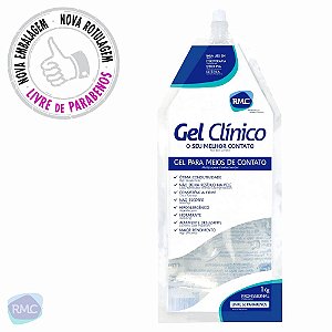 Gel Condutor RMC Incolor - BAG 1kg - CAIXA COM 12 UNIDADES