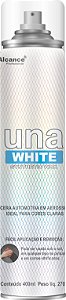 UNA WHITE AEROSOL 400ml Cera em aerosol de carnaúba para cores claras - Alcance