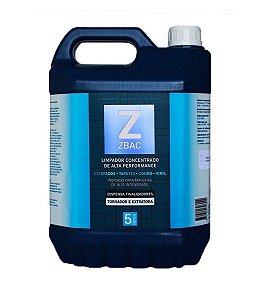 ZBAC 5 litros Limpador concentrado de alta performance - Easytech