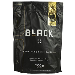Black Erva Pacote 500g Menta Black
