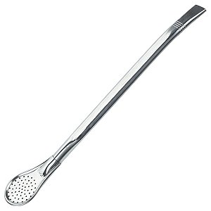 Bomba de Inox Lisa 19cm Clássica com Bojo Nosso Tereré