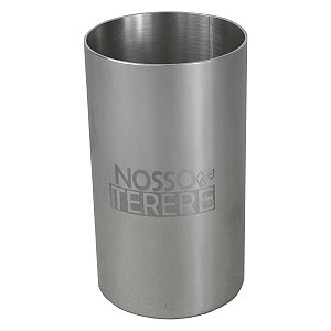 Copo Cuia Redondo Nosso Tereré de Inox 300ml